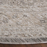 Safavieh Mason 100 6'-3" x 6'-3" Rug in Beige / Dark Grey Ivory
