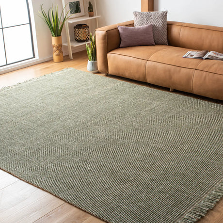 Safavieh Natural Fiber 10'-0" x 14'-0" Rug in Green / Natural