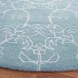 Safavieh Fifth Avenue 7'-0" x 7'-0" Rug in Blue / Ivory