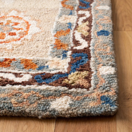 Safavieh Aspen 4'-0" x 6'-0" Rug in Brown / Blue