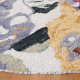 Safavieh Jardin 6'-0" x 6'-0" Rug in Ivory / Pink