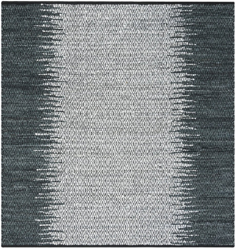 Safavieh Vintage Leather 6'-0" x 6'-0" Rug in Grey / Cream