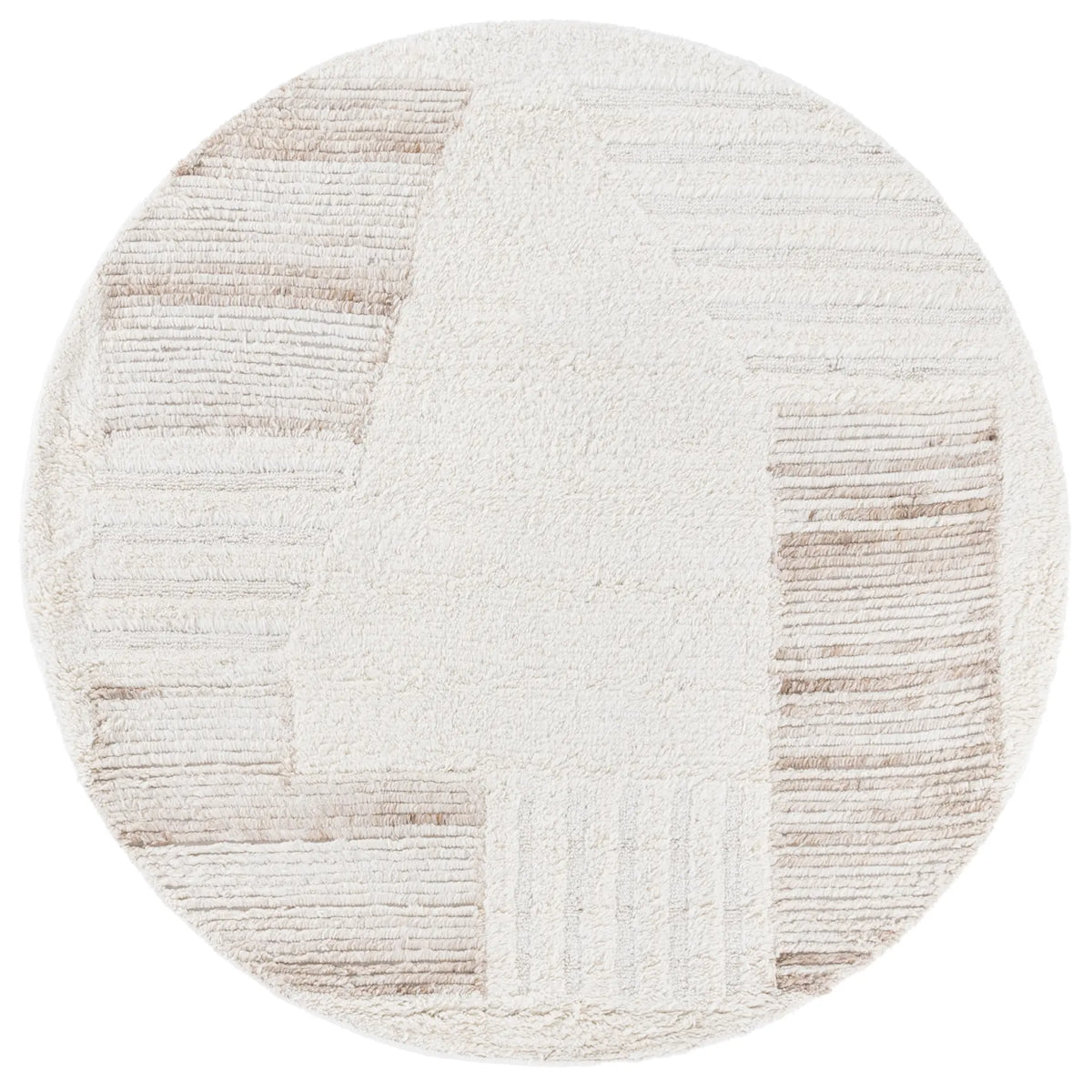 Safavieh Vermont 6'-0" x 6'-0" Rug in Ivory / Beige