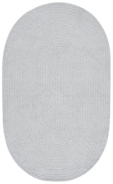Safavieh Braided 3'-0" x 5'-0" Rug in Light Blue