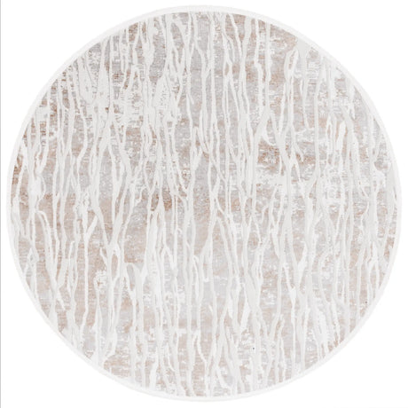 Safavieh Mila 6'-7" x 6'-7" Rug in Beige / Grey