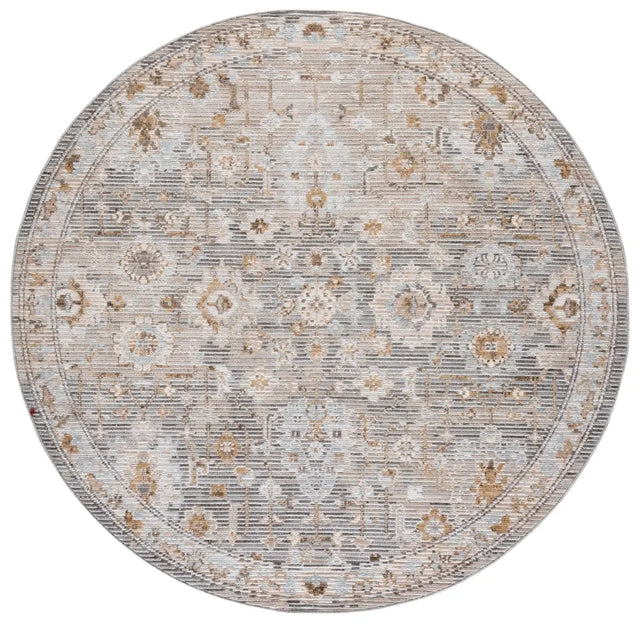 Safavieh Vintage Westwood 6'-3" x 6'-3" Rug in Grey / Beige Blue