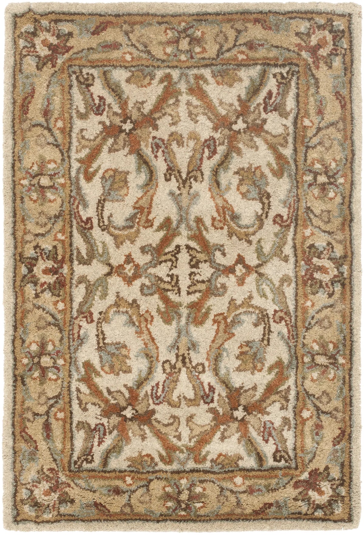 Safavieh Heritage 2'-0" x 3'-0" Rug in Beige / Gold