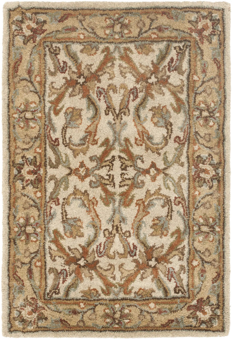Safavieh Heritage 2'-0" x 3'-0" Rug in Beige / Gold