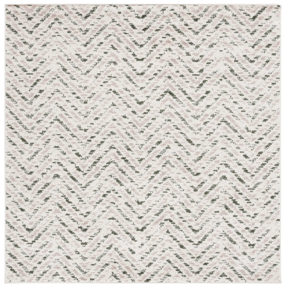 Safavieh Adirondack 6'-0" x 6'-0" Rug in Ivory / Dark Green