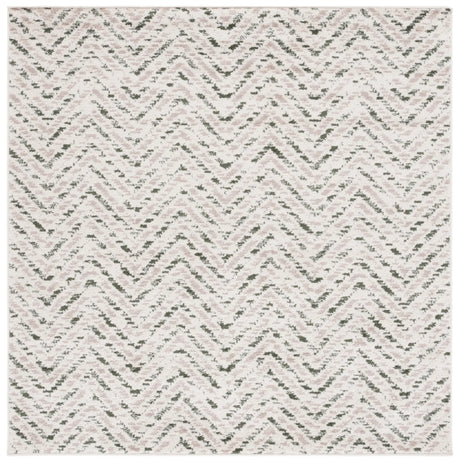 Safavieh Adirondack 6'-0" x 6'-0" Rug in Ivory / Dark Green