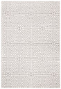 Safavieh Natural Fiber 4'-0" x 6'-0" Rug in Grey / Ivory