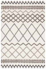 Safavieh Glamour 4'-0" x 6'-0" Rug in Ivory / Grey