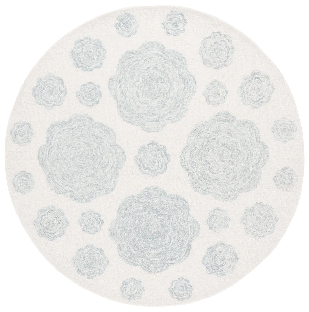 Safavieh Jardin 6'-0" x 6'-0" Rug in Ivory / Grey