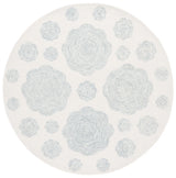 Safavieh Jardin 6'-0" x 6'-0" Rug in Ivory / Grey
