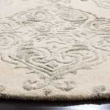 Safavieh Glamour 6'-0" x 6'-0" Rug in Ivory / Silver