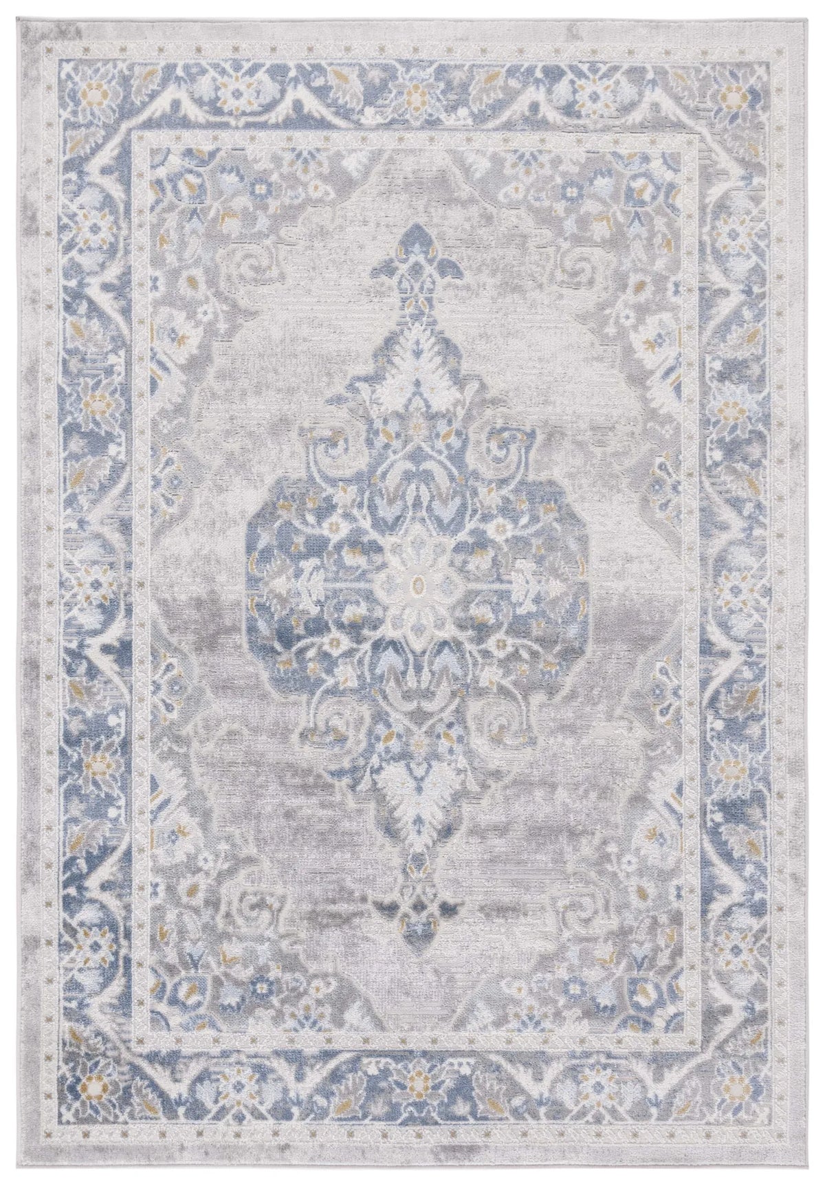 Safavieh Palma 4'-0" x 6'-0" Rug in Grey / Blue