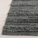 Safavieh Vermont 4'-0" x 6'-0" Rug in Charcoal / Ivory