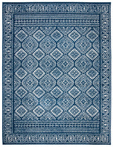 Safavieh Tulum 10'-0" x 13'-0" Rug in Navy / Ivory
