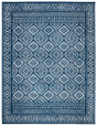 Safavieh Tulum 10'-0" x 13'-0" Rug in Navy / Ivory