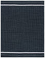 Safavieh Kilim 10'-0" x 14'-0" Rug in Black / Ivory