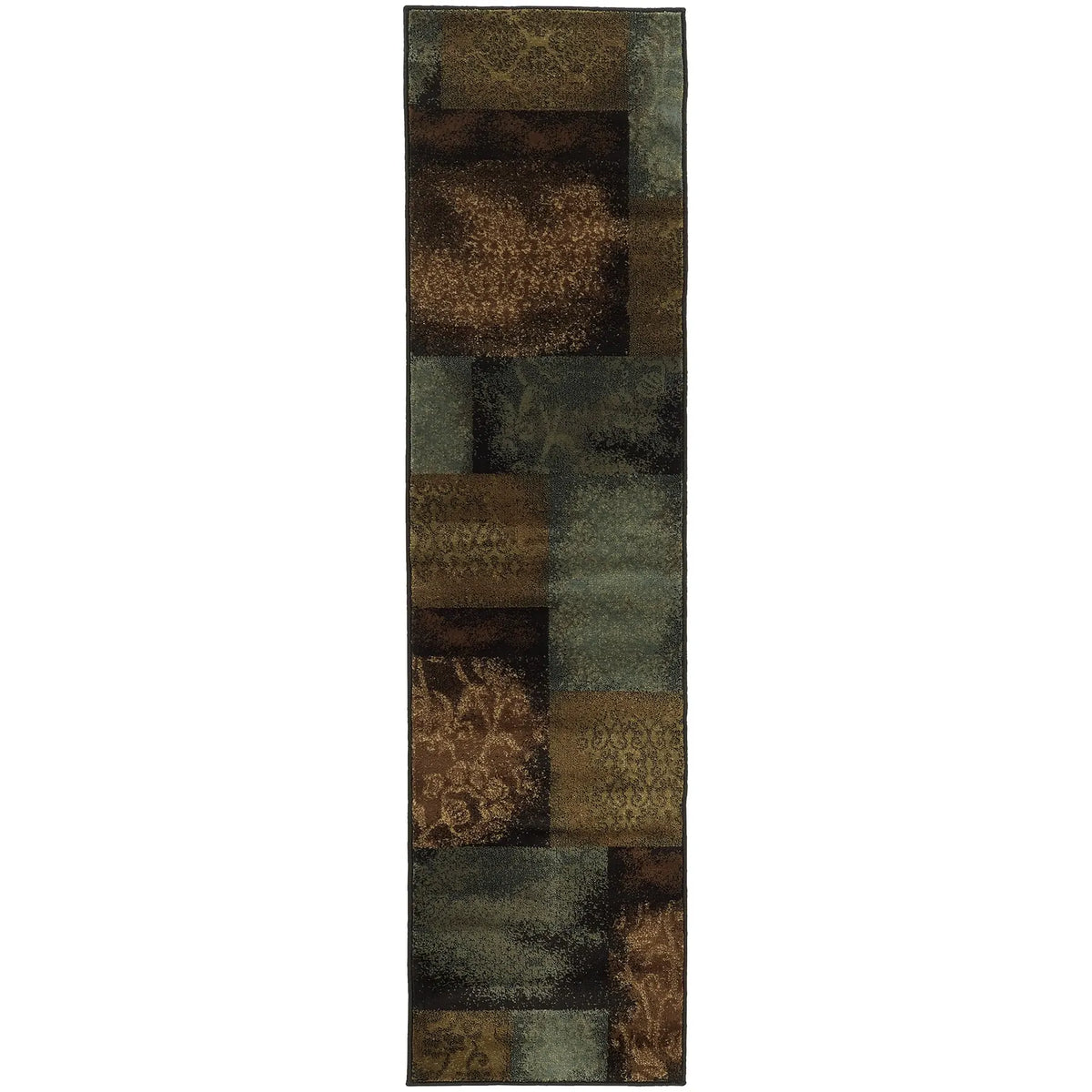 Oriental Weavers Sphinx Hudson 4878B Blue / Brown Rugs - runner