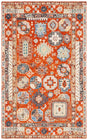 Safavieh Aspen 4'-0" x 6'-0" Rug in Rust / Ivory