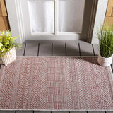 Safavieh Courtyard 2'-0" x 3'-7" Rug in Beige / Rust