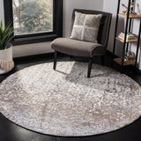 Safavieh Expression 6'-0" x 6'-0" Rug in Ivory / Grey