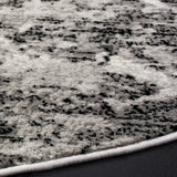 Safavieh Skyler 6'-7" x 6'-7" Rug in Charcoal / Ivory