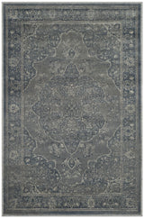 Safavieh Vintage 2'-0" x 3'-0" Rug in Light Blue / Light Grey
