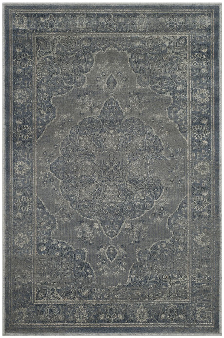 Safavieh Vintage 2'-0" x 3'-0" Rug in Light Blue / Light Grey