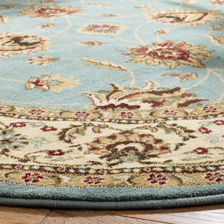 Safavieh Lyndhurst 5'-3" x 5'-3" Rug in Blue / Ivory