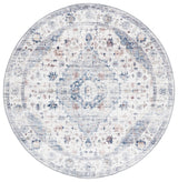 Safavieh Arizona 6'-0" x 6'-0" Rug in Light Blue / Ivory