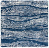 Safavieh Metro 6'-0" x 6'-0" Rug in Navy / Ivory
