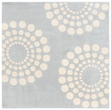 Safavieh Soho 6'-0" x 6'-0" Rug in Grey / Ivory