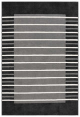Safavieh Pyramid 4'-5" x 6'-5" Rug in Grey / Ivory Black