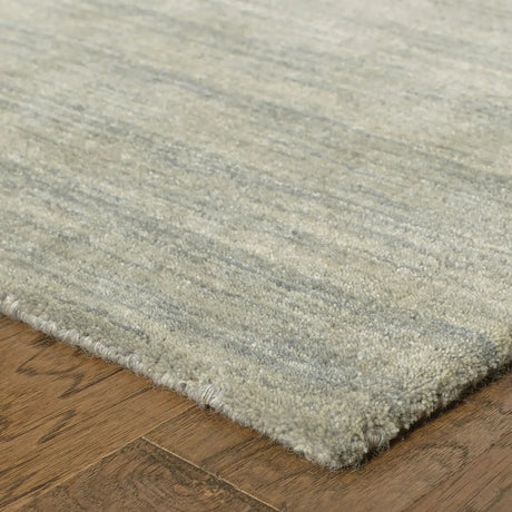 Oriental Weavers Sphinx Aniston 27108 Grey / Grey Rugs - corner detail