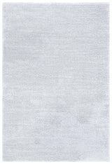 Safavieh Jasmine Shag 4'-0" x 6'-0" Rug in Light Grey / Ivory