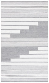 Safavieh Kilim 4'-0" x 6'-0" Rug in Ivory / Grey