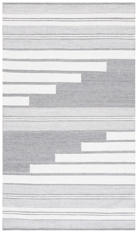 Safavieh Kilim 4'-0" x 6'-0" Rug in Ivory / Grey