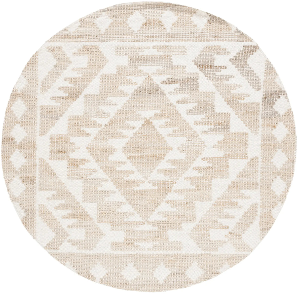 Safavieh Natural Fiber 6'-0" x 6'-0" Rug in Ivory / Natural