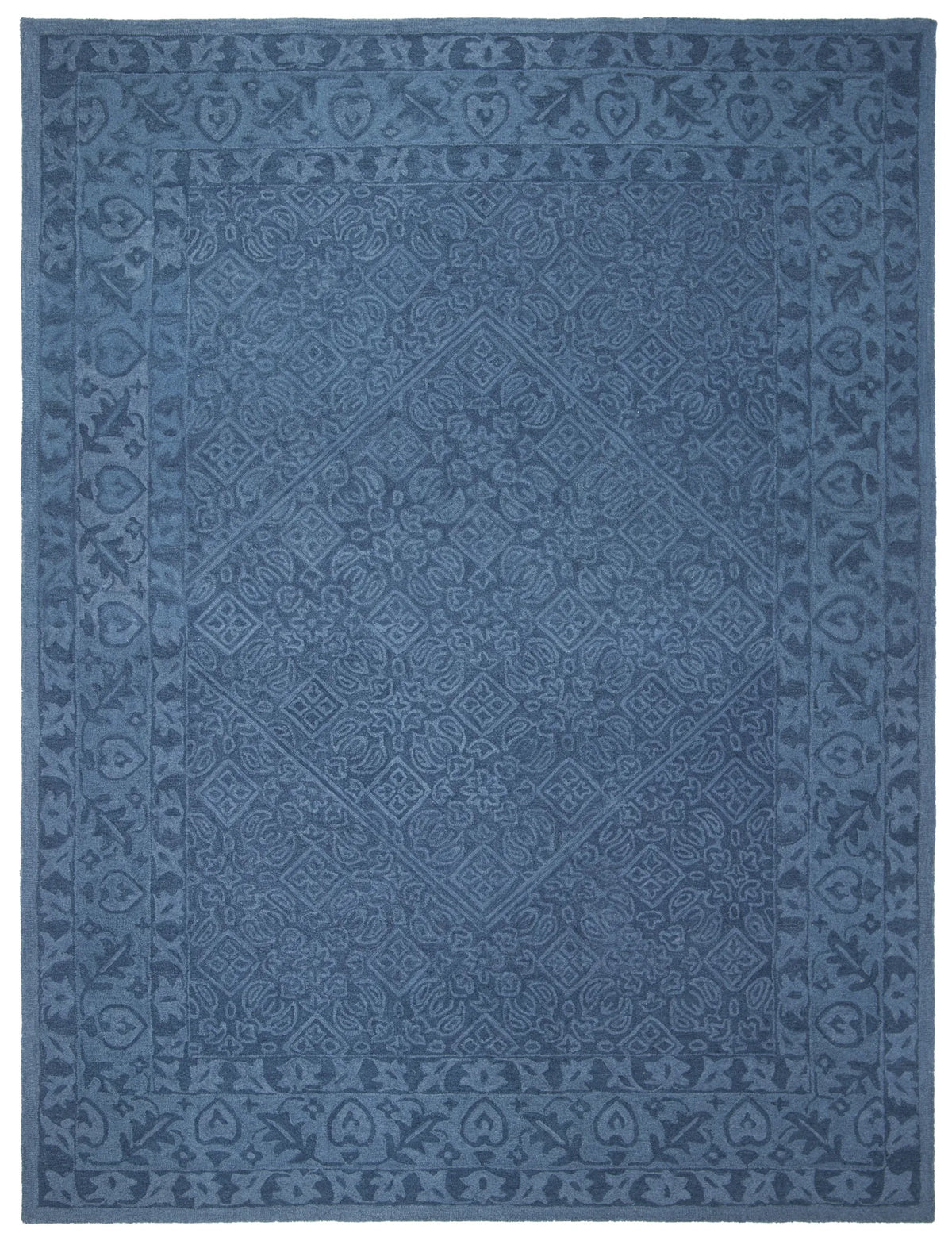 Safavieh Dip Dye 10'-0" x 14'-0" Rug in Navy Blue