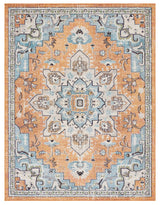 Safavieh Madison 10'-0" x 14'-0" Rug in Orange / Teal