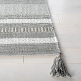 Safavieh Montauk 5'-0" x 8'-0" Rug in Grey / Ivory