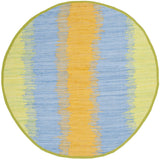 Safavieh Montauk 6'-0" x 6'-0" Rug in Green / Gold