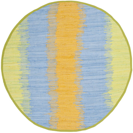 Safavieh Montauk 6'-0" x 6'-0" Rug in Green / Gold