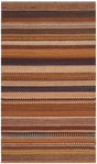 Safavieh Kilim 3'-0" x 5'-0" Rug in Rust