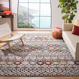 Safavieh Amsterdam 10'-0" x 14'-0" Rug in Light Grey / Multi