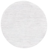 Safavieh Whisper 6'-7" x 6'-7" Rug in Light Grey / Ivory