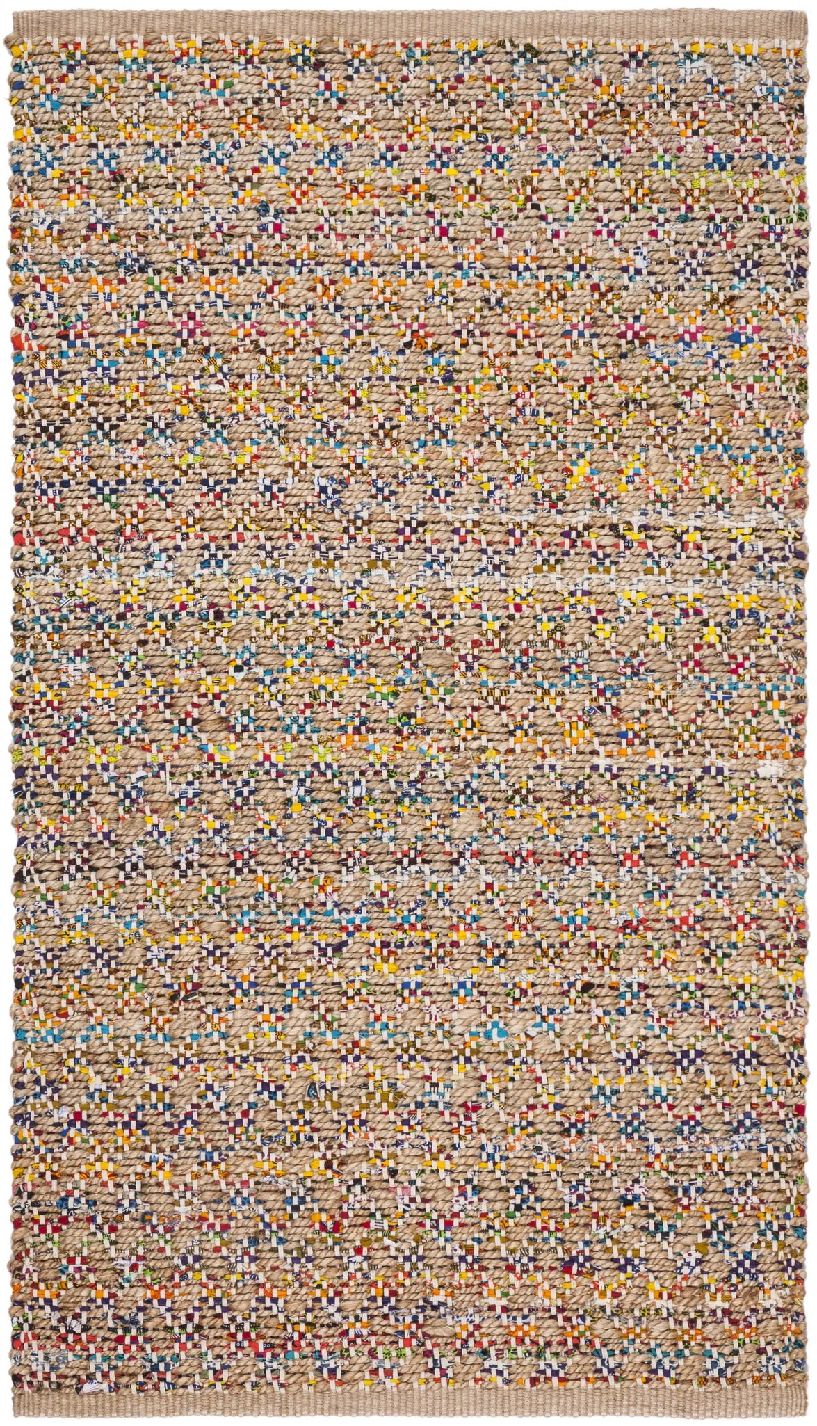 Safavieh Cape Cod 3'-0" x 5'-0" Rug in Red / Natural